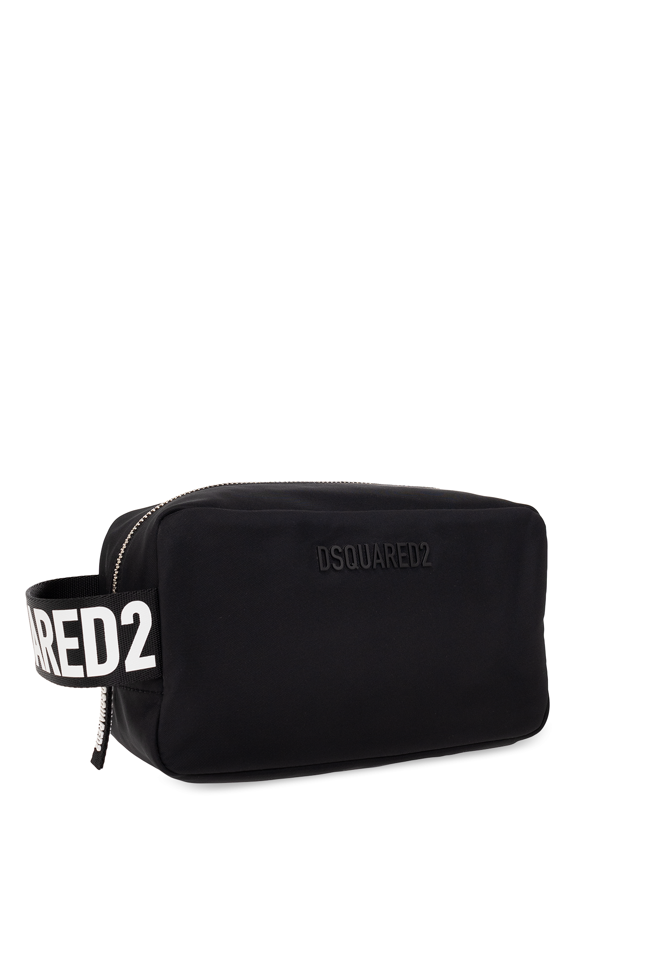 Black Wash bag with logo Dsquared2 - Vitkac France